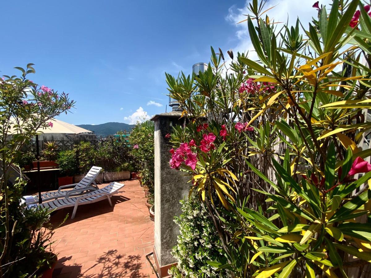 Casaviva - Apt With Terrace And Parking In Rapallo Bagian luar foto